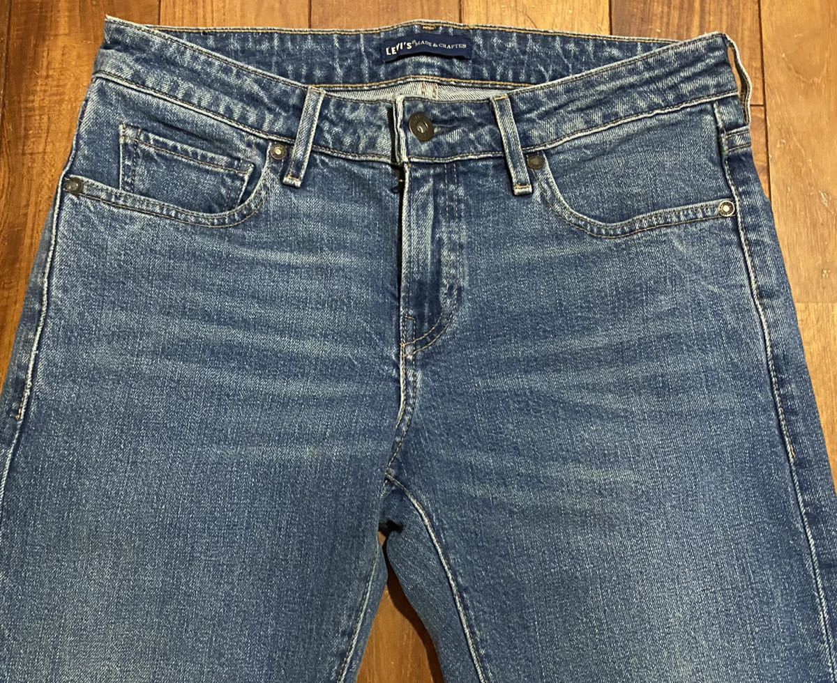 ■LEVI'S MADE&CRAFTED■リーバイスのストレッチテーパードデニム(ジーンズ)■W25_画像3