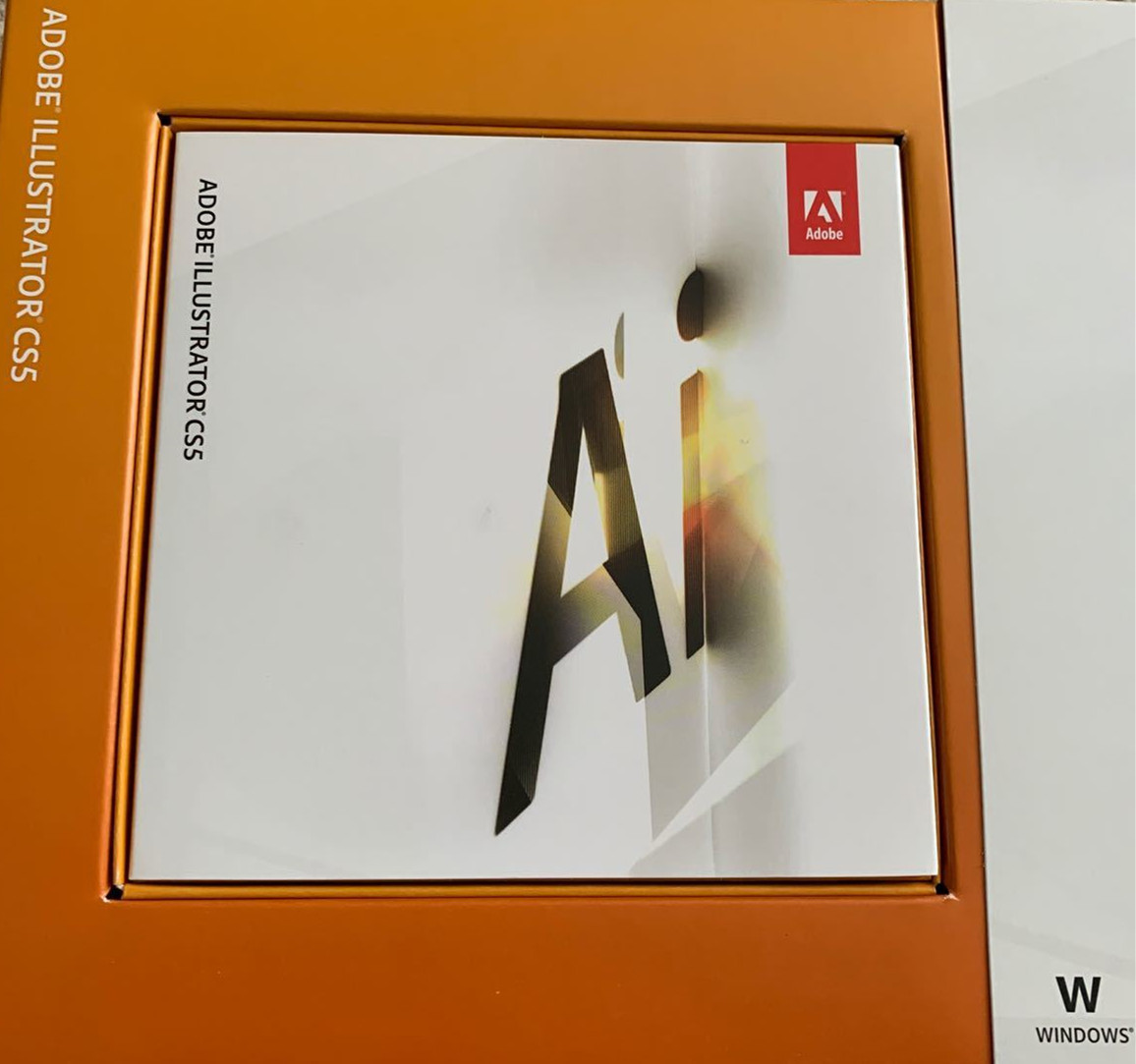 旧製品 Adobe Illustrator CS5 英語版 Windows版 日本語化可能