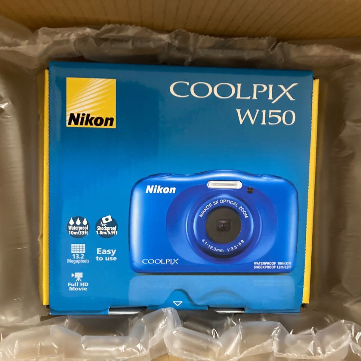 ついに再販開始!】 Nikon ニコン COOLPIX W150 ホワイト カメラ