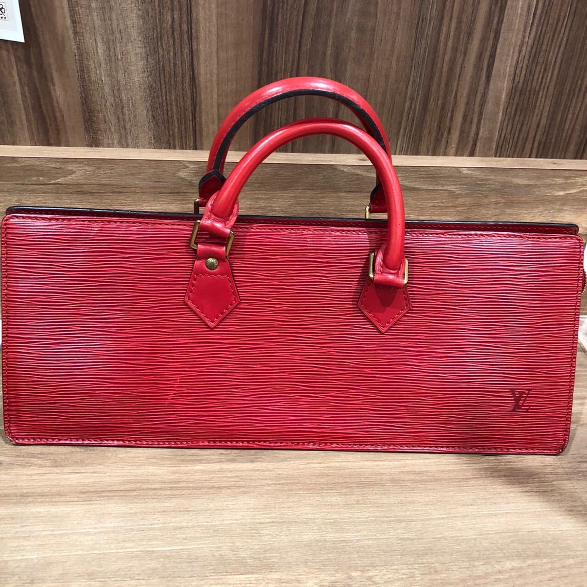 LOUIS VUITTON ルイヴィトン サックトリアングル ハンドバッグ エピ