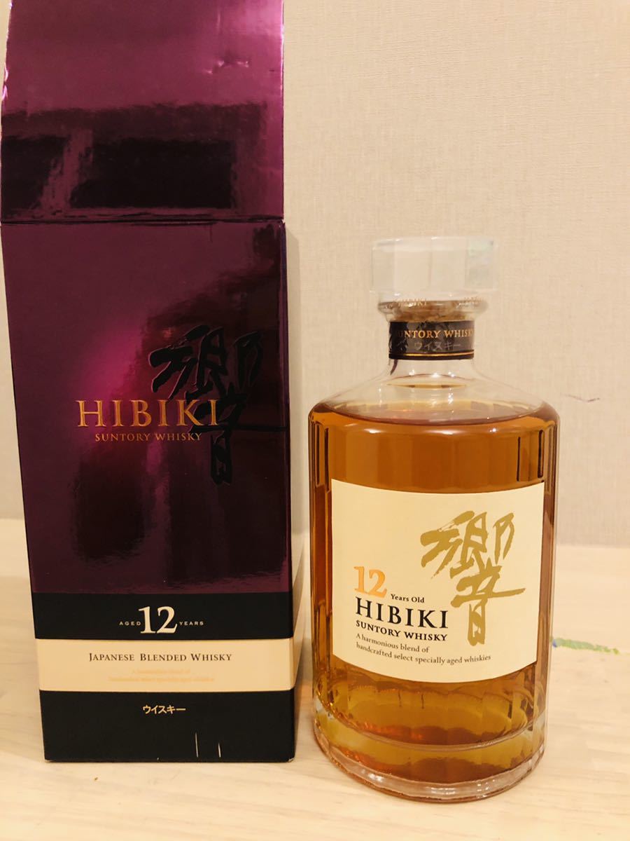 終売品 サントリーウイスキー響 12年 700ml 箱付きSUNTORY HIBIKI
