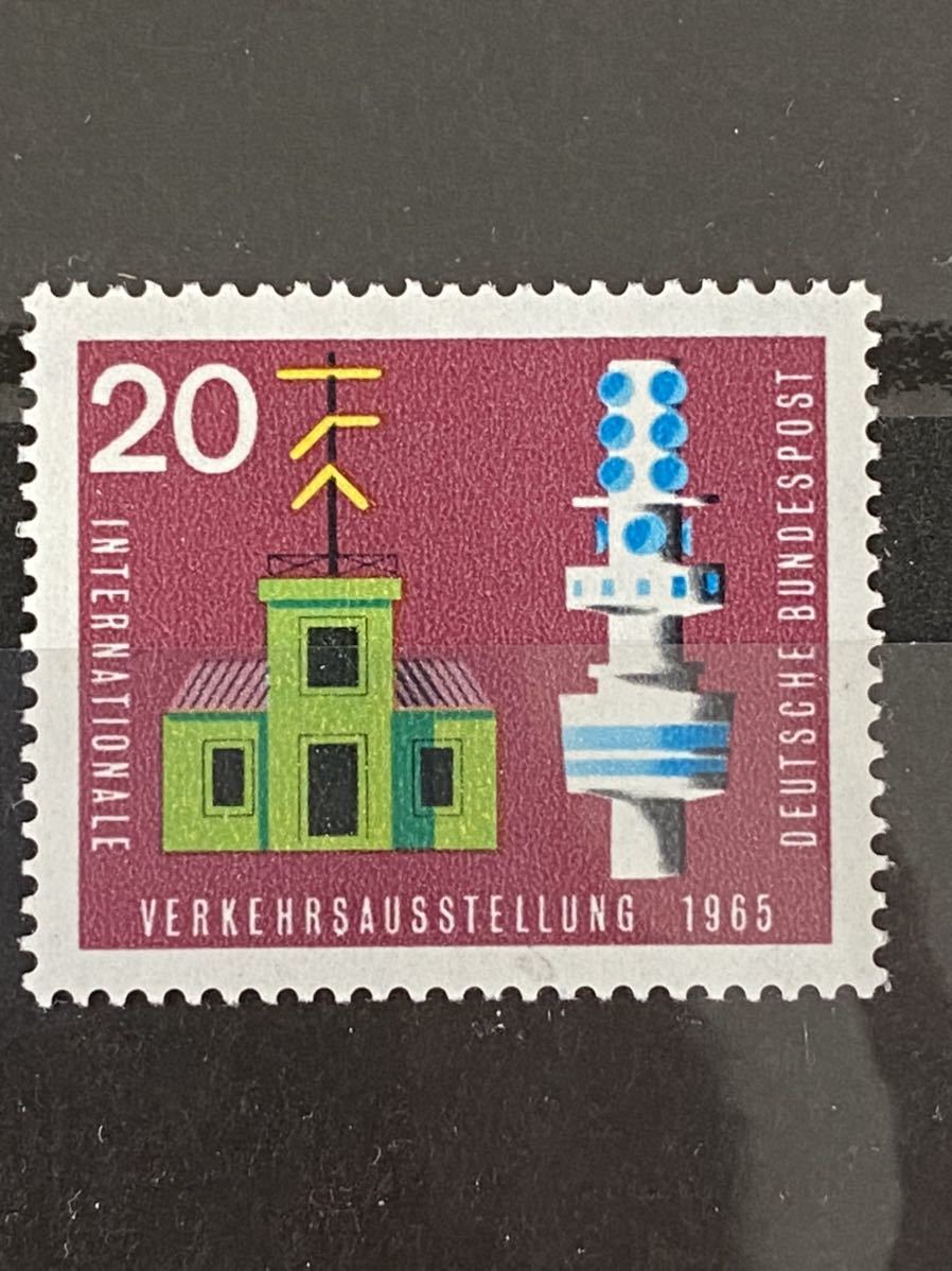 ドイツ切手★国際交通展示会1969年b5_画像1
