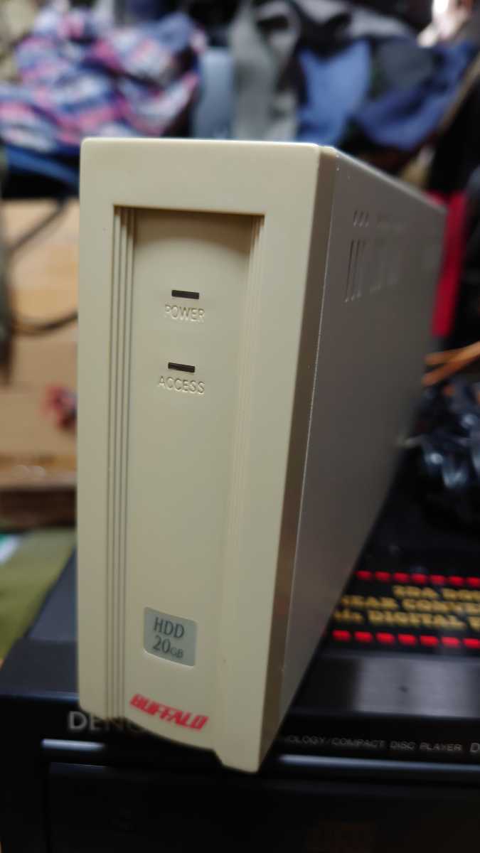 BUFFALO SCSI HDD 約20G ジャンク_画像1