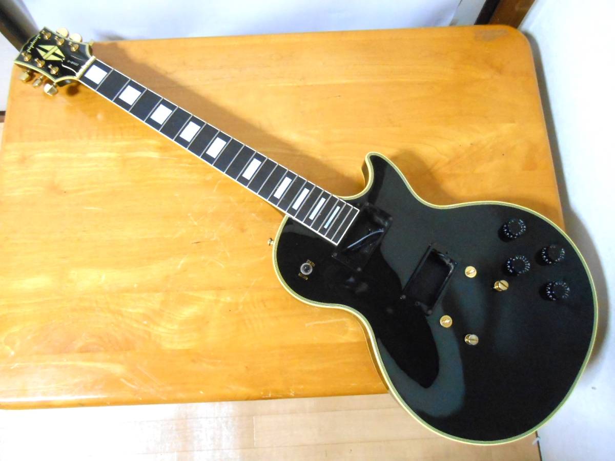 Yahoo!オークション - Epiphone レスポールカスタム 日本製 Yahoo!オークション - Epiphone レスポールカスタム 日本製