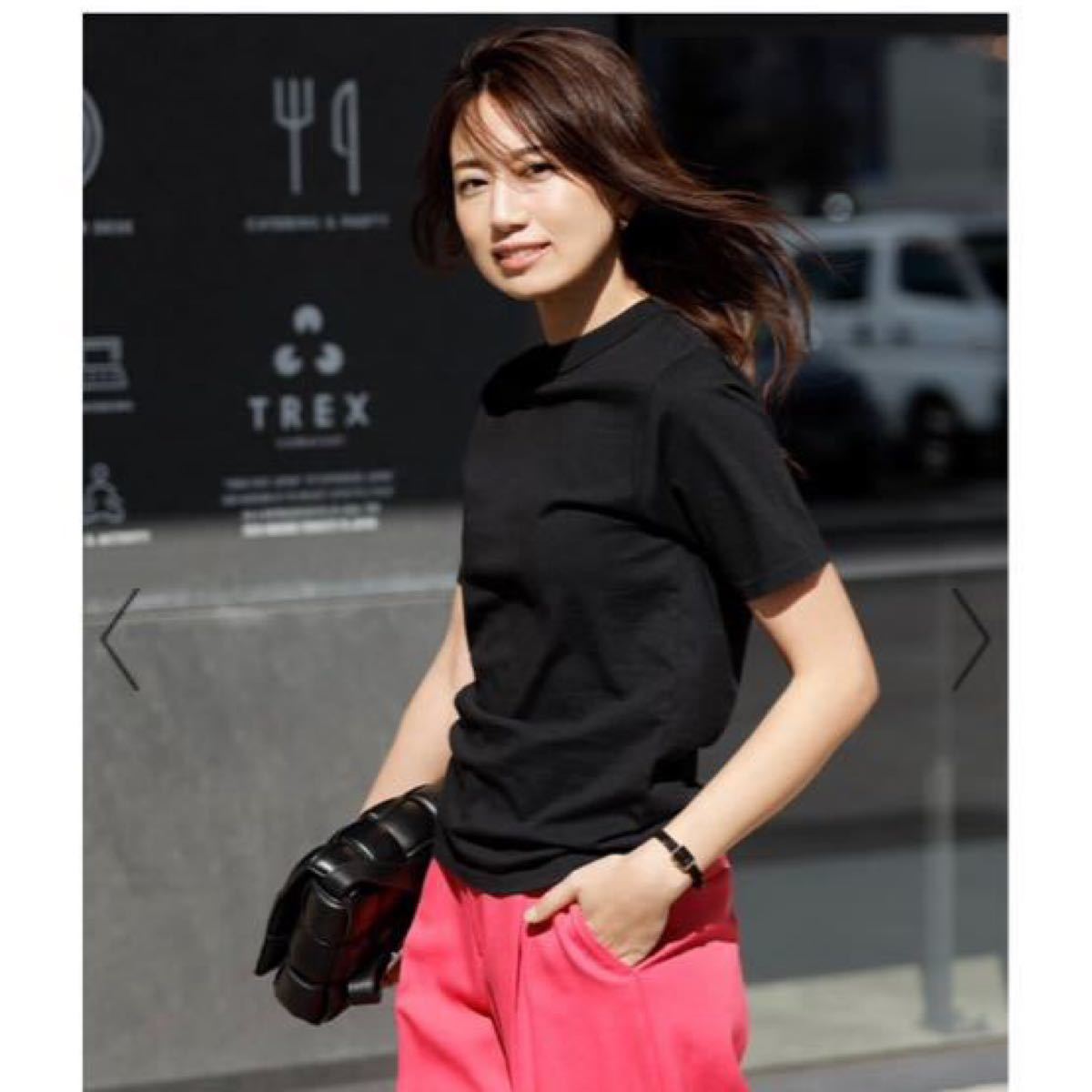 FORME Tシャツ USA COTTON TEE 黒 東原亜希 新品 トップス FORME Tシャツ USA COTTON TEE 黒 東原亜希 新品 トップス