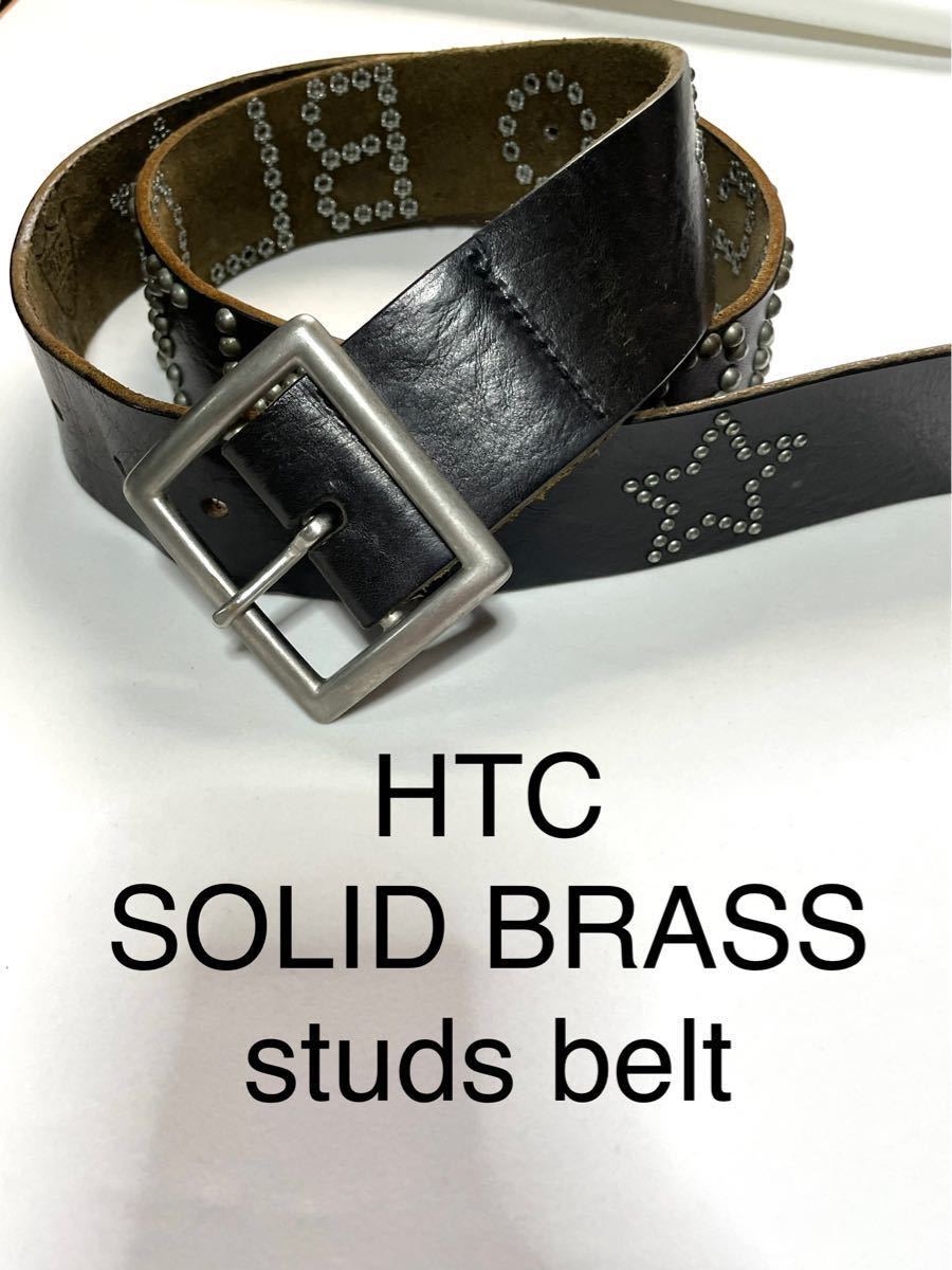 HTC SOLID BRASS 「BLACK TRASH」studs belt|Yahoo!フリマ(旧 HTC SOLID BRASS 「BLACK TRASH」studs belt|Yahoo!フリマ(旧