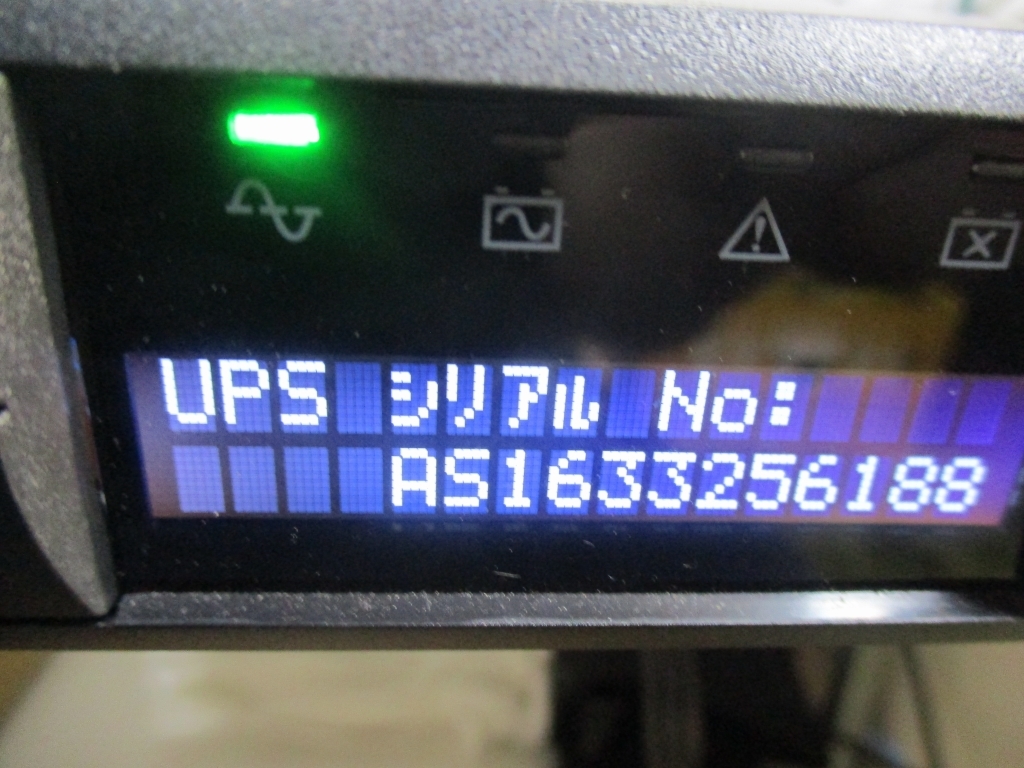 APC Smart-UPS 1200 通電可 バッテリ運転可 バッテリ交換日 2019年8月 管理番号E-845_画像4