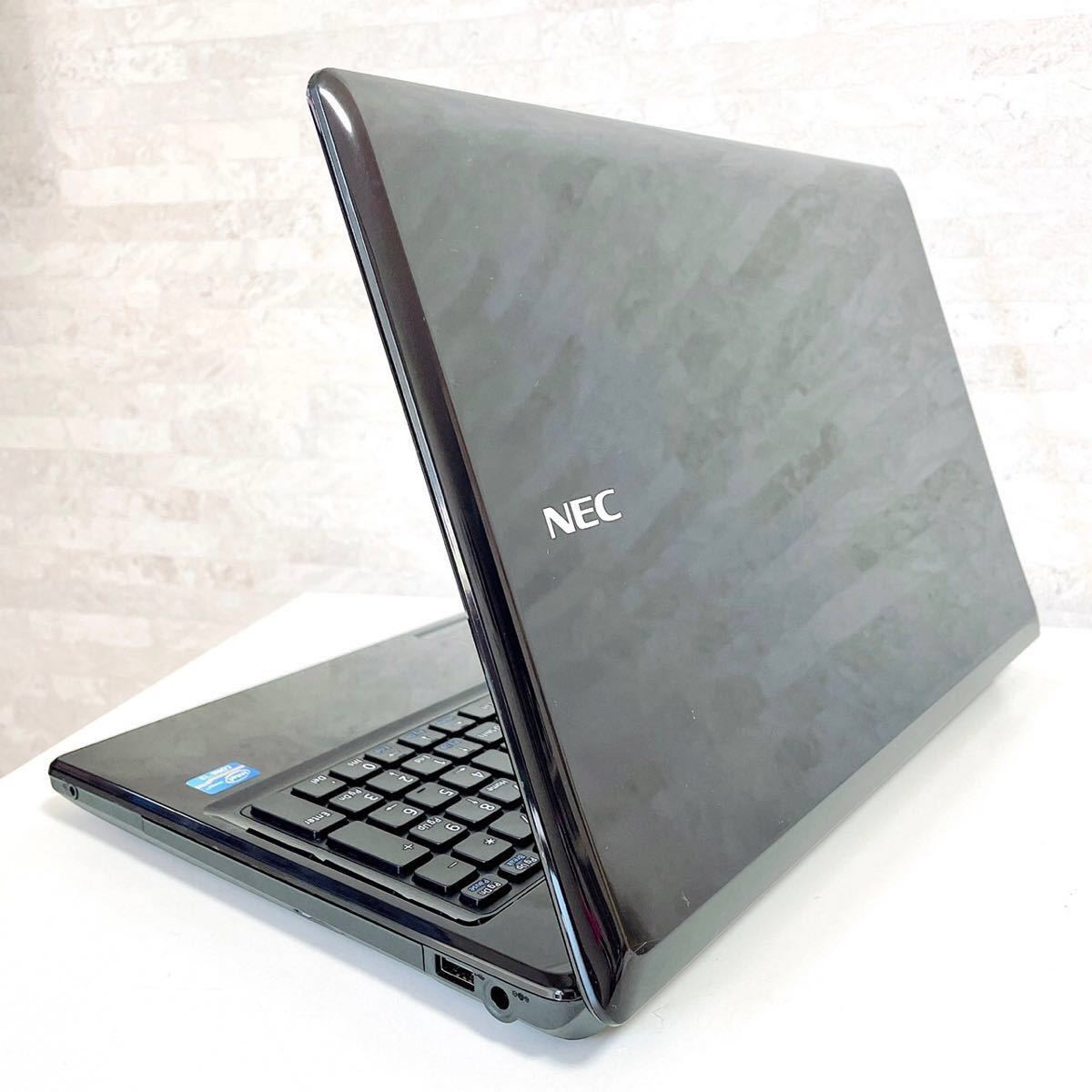 美品キーボード】NEC ノートパソコン Corei3 高速SSD カメラ搭載 www