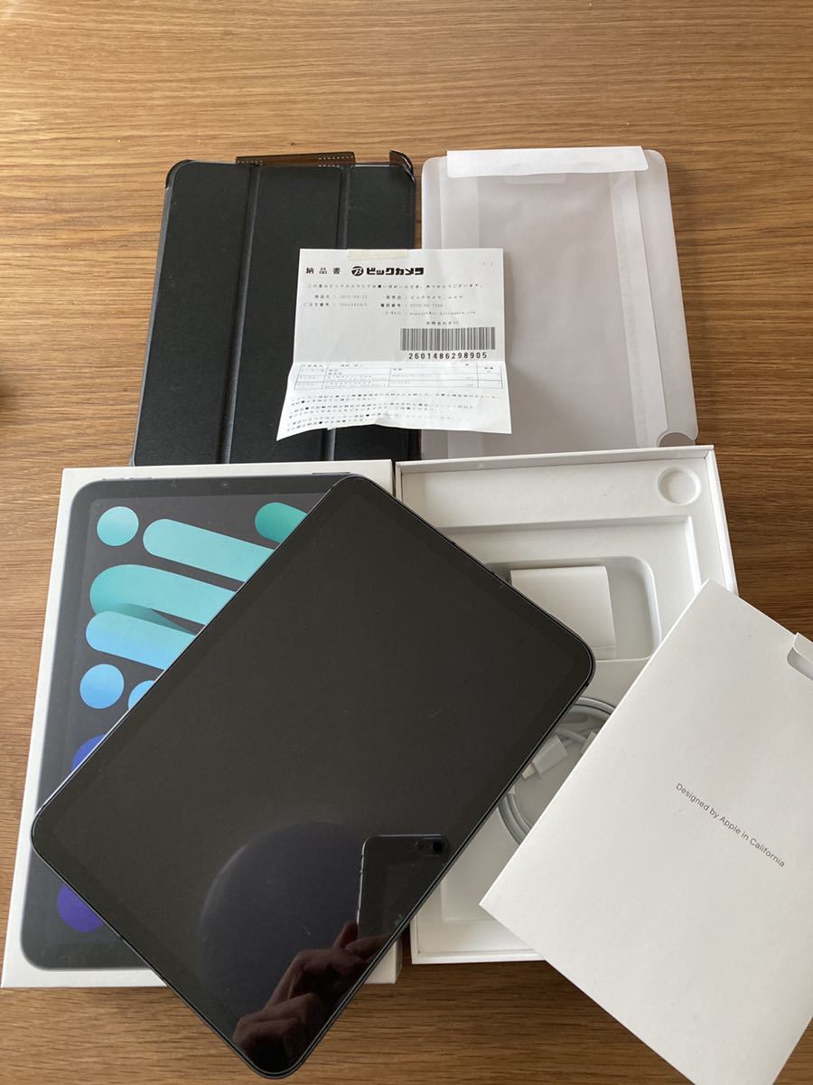 美品】SIMフリー AppleCre+ iPad mini 8.3インチ 第6世代 Wi-Fi+