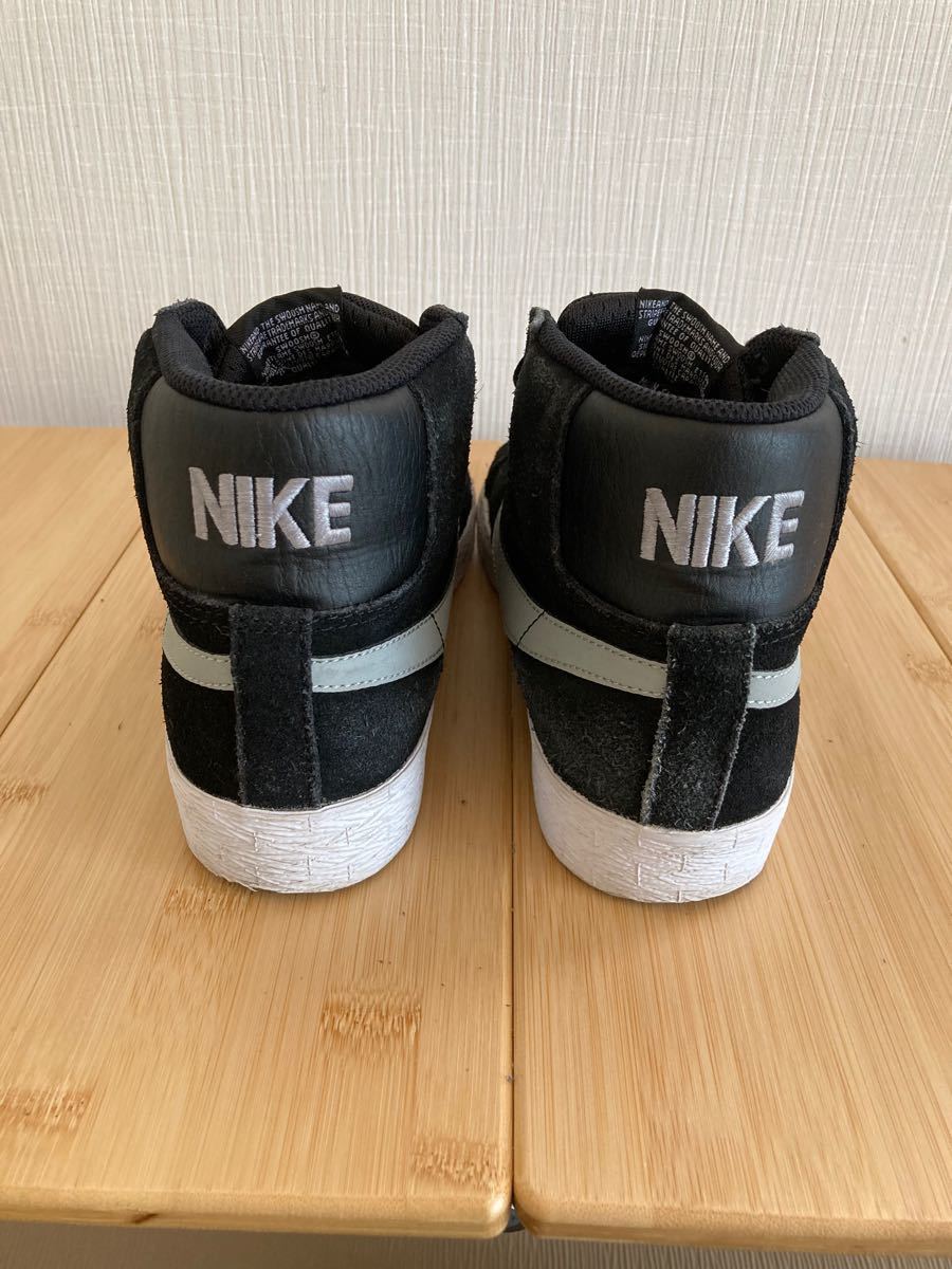 PayPayフリマ|NIKE BLAZER MID 24cm ブラック スエード
