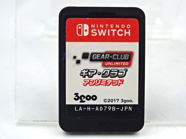 ◎ニンテンドースイッチ Nintendo Switch ソフトのみ ギア・クラブ アンリミテッド 中古品 簡易動作確認済み _画像1