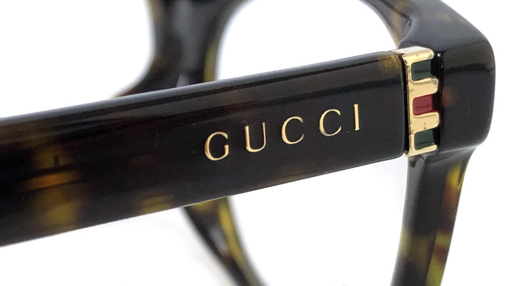 未使用 グッチ 眼鏡 メガネフレーム GG0458OA ロゴ べっ甲柄 レディース メンズ GUCCI 眼鏡フレーム めがねフレーム メガネ めがね_画像2