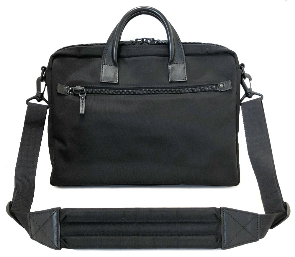  Paul Smith business bag briefcase 2WAY shoulder bag 300-0305 leather nylon canvas black attache case Paul Smith