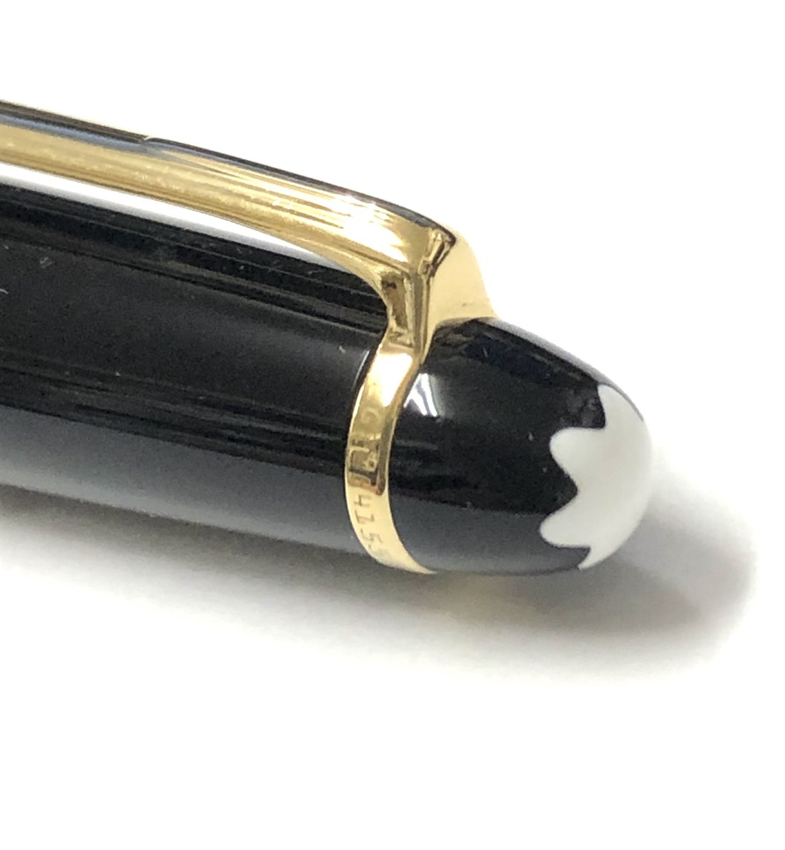 モンブラン 万年筆 マイスターシュティック MONTBLANC 14Ｋ ブラック 黒 コンバーター 両用式 4810 14金ペン先 EＦペン先 筆記具