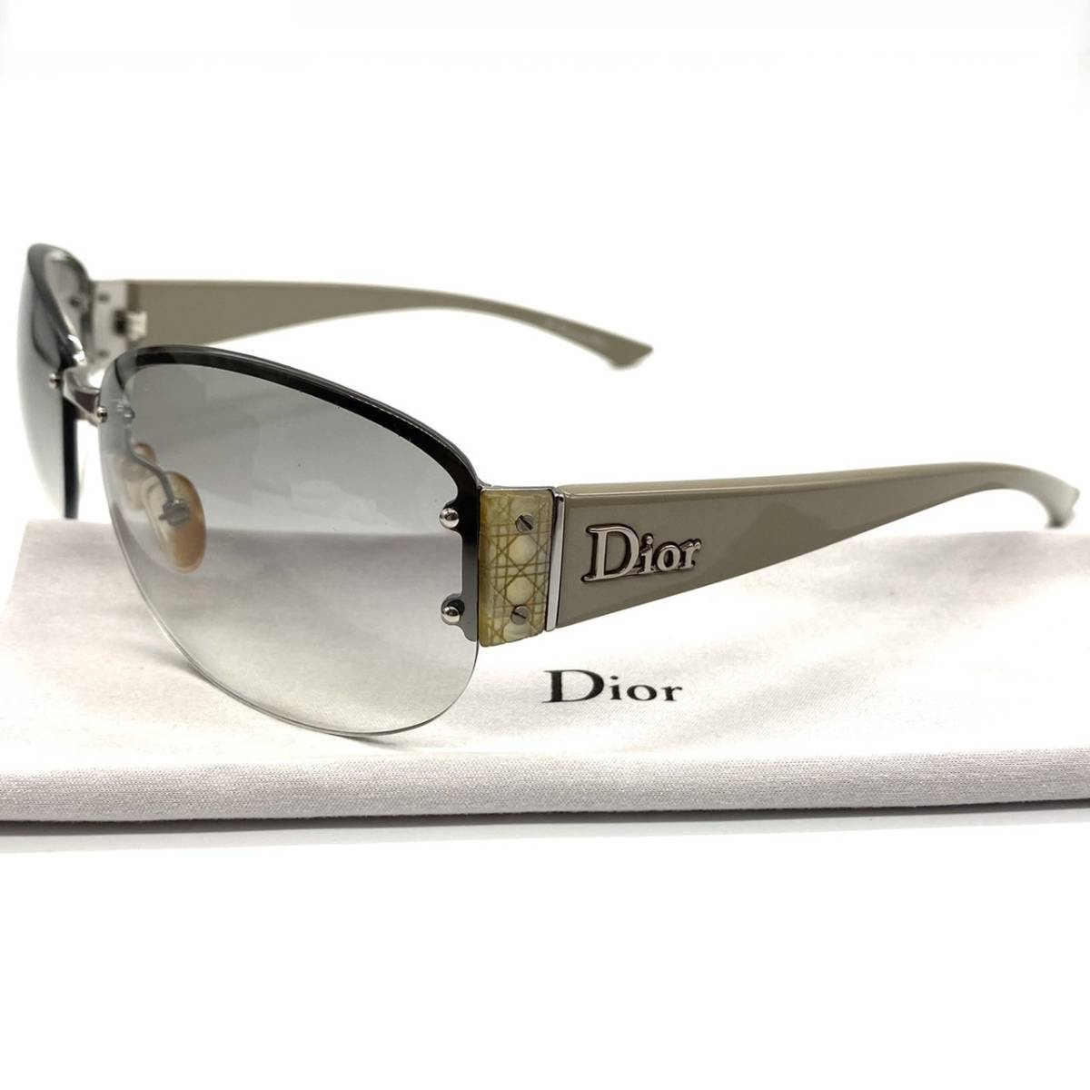 新品/匿名配送】ディオール サングラス DiorByDior ゴールド グレー