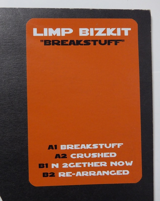LIMP BIZKIT / リンプ・ビズキット / BREAK STUFF /中古12インチ！2761_画像2