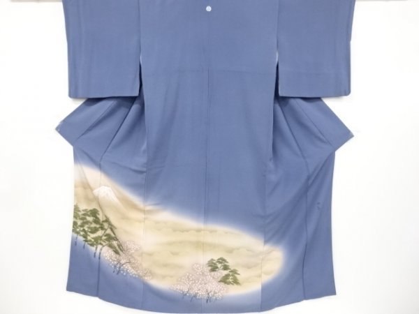 【未使用品】 宗sou 横山大観　富士に松模様一つ紋色留袖【リサイクル】【着】 留袖