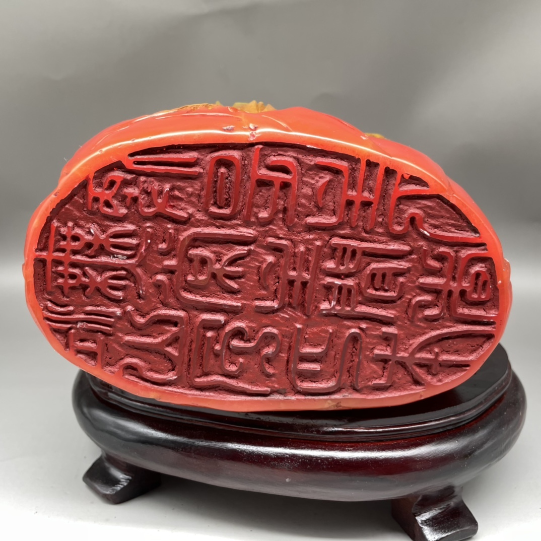 聚寶齋*寿山石手工彫*鳥語花香印】 印鑒 篆刻印 中国古美術 聚寶齋*寿山石手工彫*鳥語花香印】 印鑒 篆刻印 中国古美術
