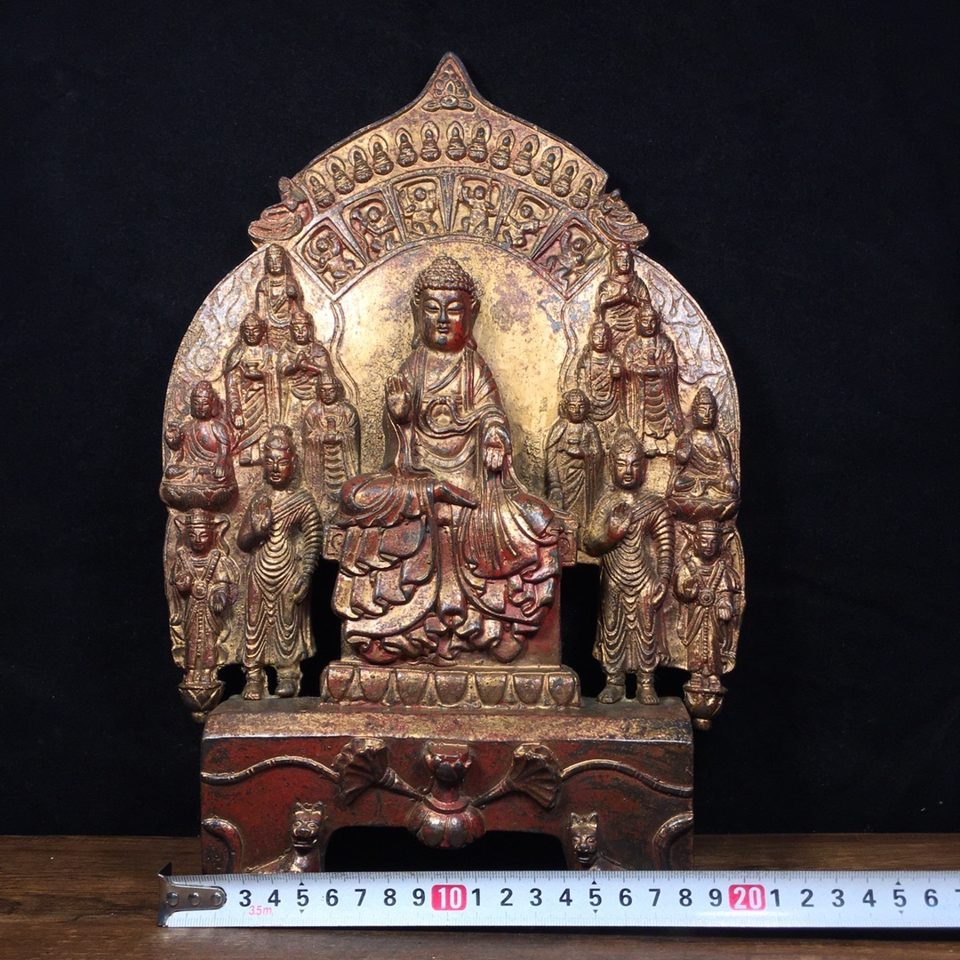 最安挑戦! 仏教美術,古銅製仏像,高45cm,重5000克 cancrystal.com