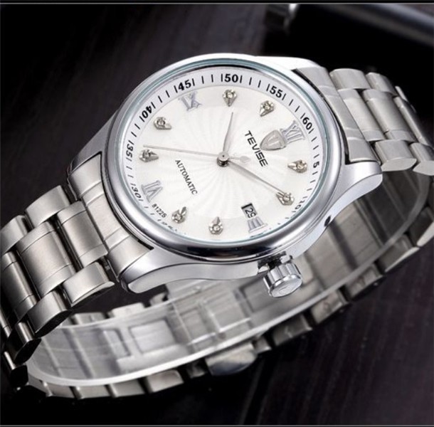 メンズ高級腕時計 機械式 自動巻 40mm カレンダー表示 男性 ウォッチ 紳士 通勤 ビジネス ファションDJ1728_画像3