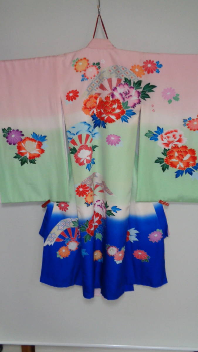 お宮参り産着 女児 女の子 正絹 のしめ 祝着 初着 豪華絢爛 新品 (株)安田屋 NO23786