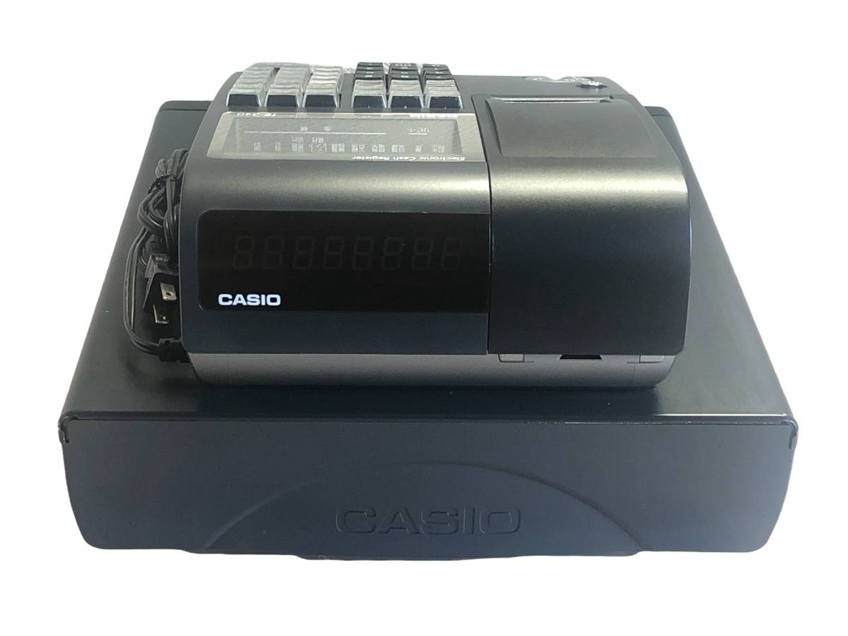 カシオ レジスター TE-340RD ドロア分離型 10部門 レッド 最安値クラス