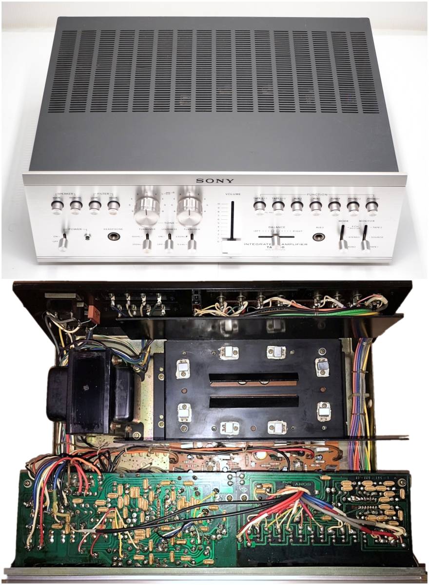 ☆ 【準美品】 SONY TA-1150 プリメインアンプ 整備済動作品 70 ☆ 【準美品】 SONY TA-1150 プリメインアンプ 整備済動作品 70