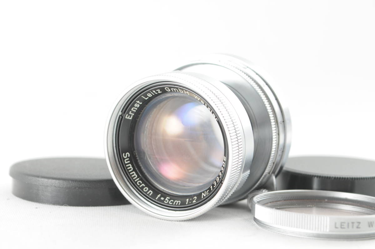 ドイツ ヤフオク! Leica Summicron 5cm F2 ライカ ズミ... - 極上美品