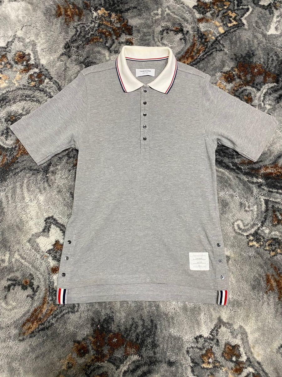 当店の記念日当店の記念日THOM BROWNE トム ブラウン ポロシャツ 半袖