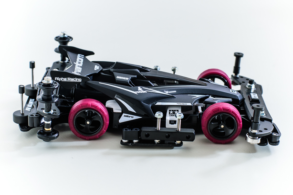 送料無料☆ミニ四駆完成品☆アバンテMk.III MAスラダン・小径ローフリ