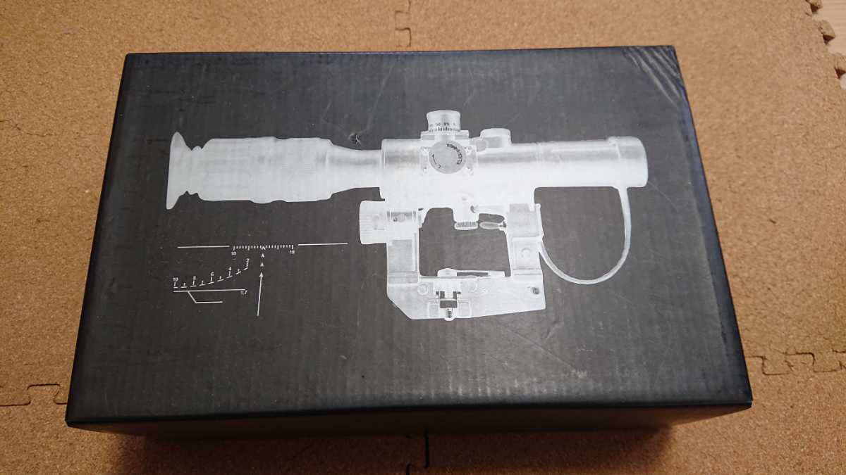 SVD ドラグノフスコープ 4倍固定 ライフルスコープ 電動ガン エアガン