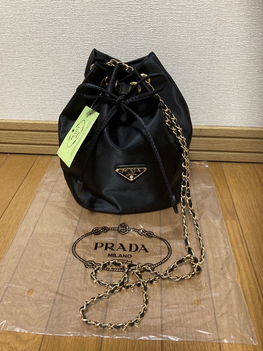 PRADA プラダ ノベルティ ポーチ 巾着 バッグ - クラッチバッグ