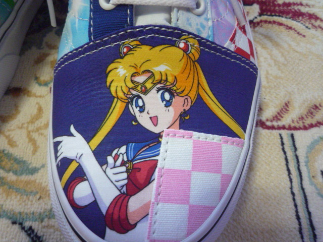  Pretty Guardian Sailor Moon Vans Old Skool Patchwork27.5cm_画像8