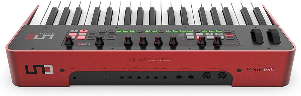 【週末特価】 【国内正規品】 新品未開封 IK Multimedia UNO Synth Pro アナログシンセサイザー 37鍵 Fatar製シンセアクション鍵盤_画像4