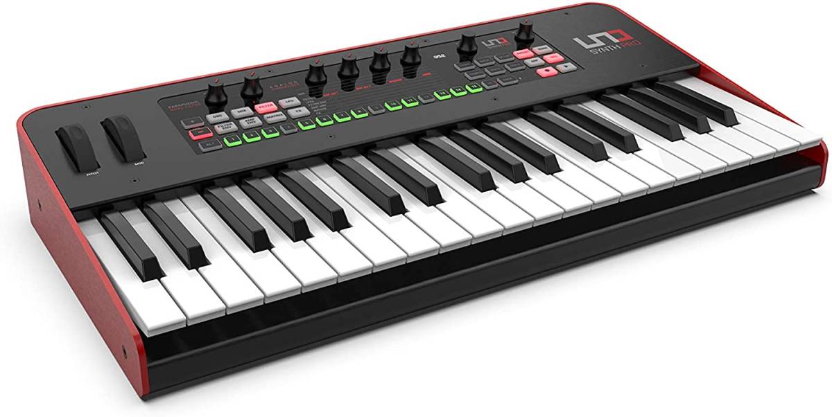 【週末特価】 【国内正規品】 新品未開封 IK Multimedia UNO Synth Pro アナログシンセサイザー 37鍵 Fatar製シンセアクション鍵盤_画像1