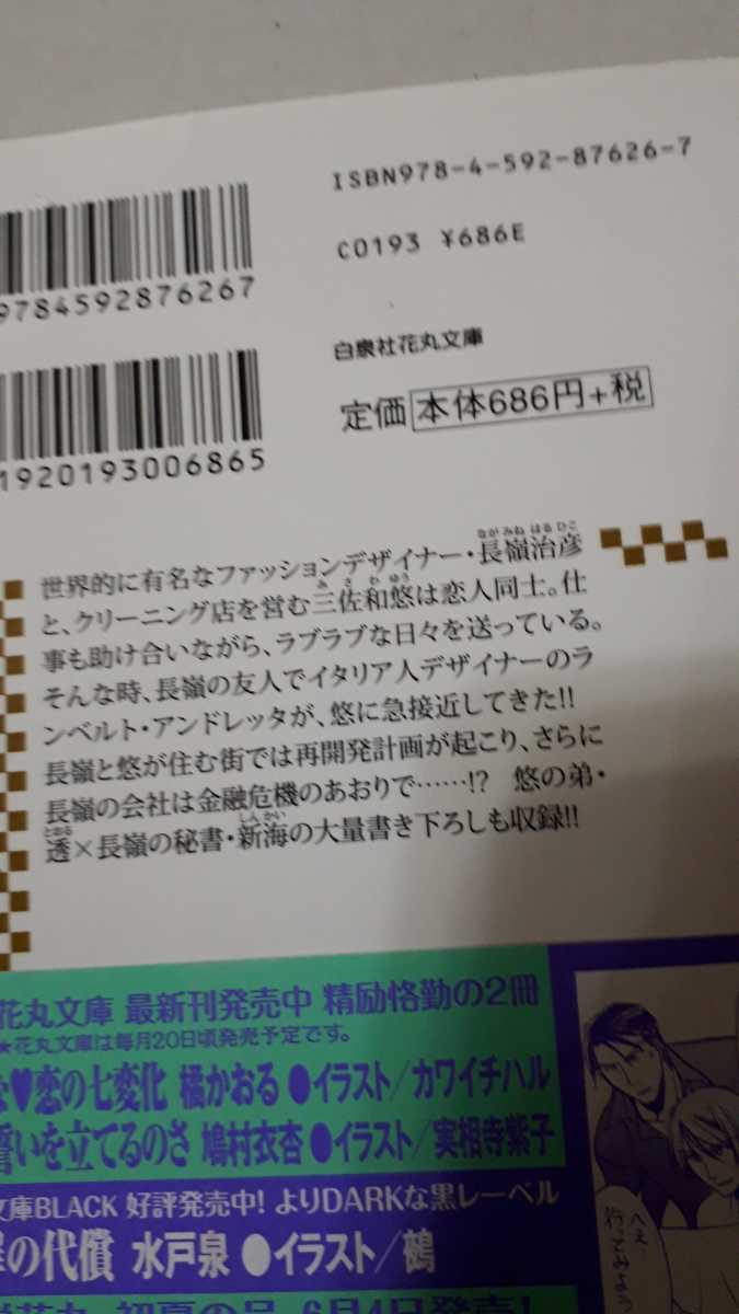 ☆天に誓いを立てるのさ☆　　鳩村衣杏／実相寺紫子　　　　花丸文庫_画像2