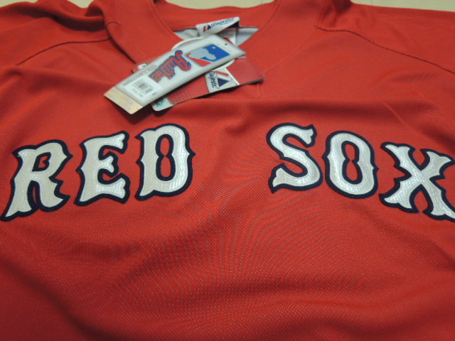 2枚セット MLB レッドソックス #18 ユニとTシャツ USA製 海外正規