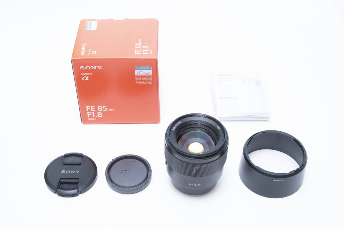 良品 ソニー SONY FE 85mm F1.8 SEL85F18 通常使用品 スレあり www