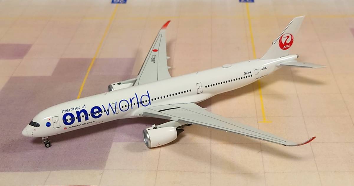 □NG model JAL 日本航空 A350-900 ワンワールド JA15XJ 1/400 即決