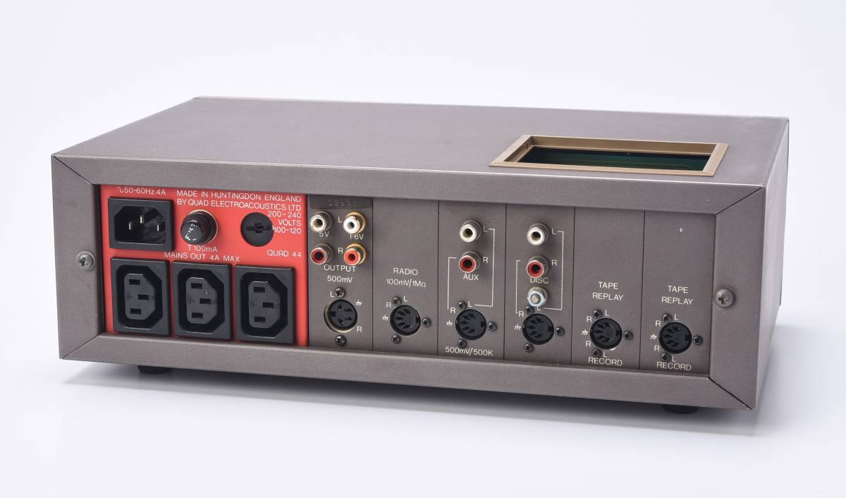 QUAD 44 プリアンプ+ 405-2 パワーアンプ セット - オーディオ機器 QUAD 44 プリアンプ+ 405-2 パワーアンプ セット - オーディオ機器
