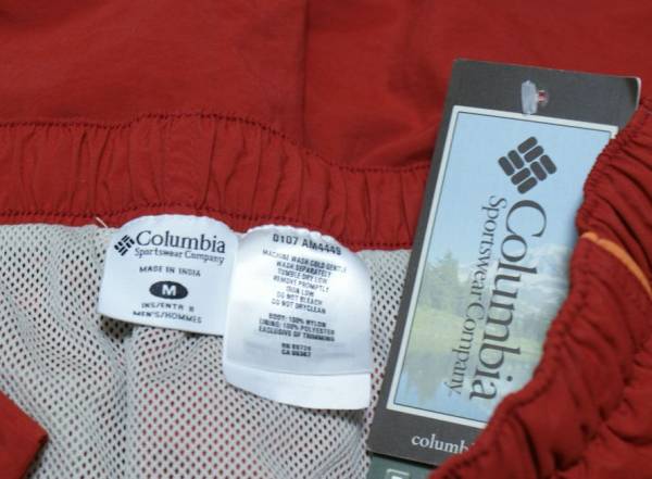  Colombia /Columbia производства мужской плавки трусы orange не использовался с биркой 