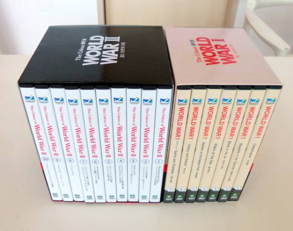 The Colour DVD WORLD WAR Ⅰ、WORLD WAR　Ⅱ 　２セット　ケネス・ブラナー　第一次世界大戦　第二次世界大戦