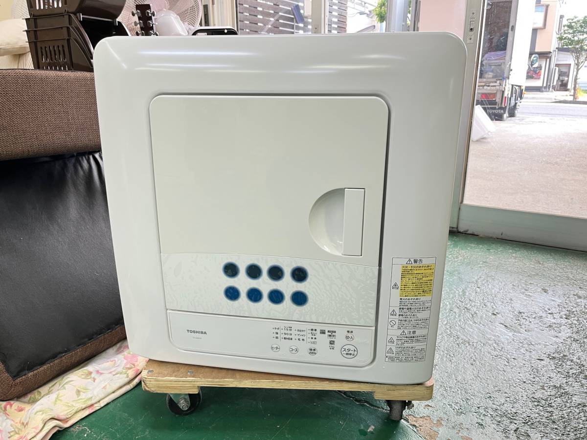 ☆未使用品☆ED-608 乾燥機 6kg 2022年 TOSHIBA 東芝 電気衣類乾燥機