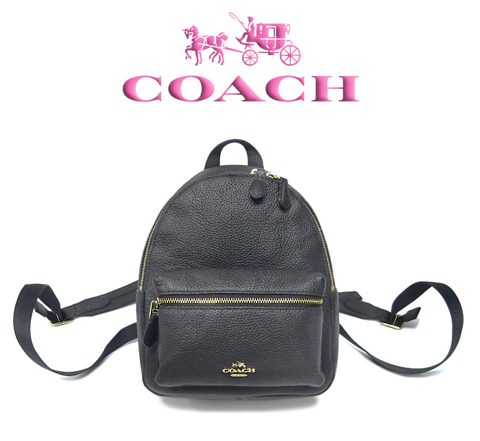 Yahoo!オークション - 【送料無料 美品】 コーチ COACH ミニリュック