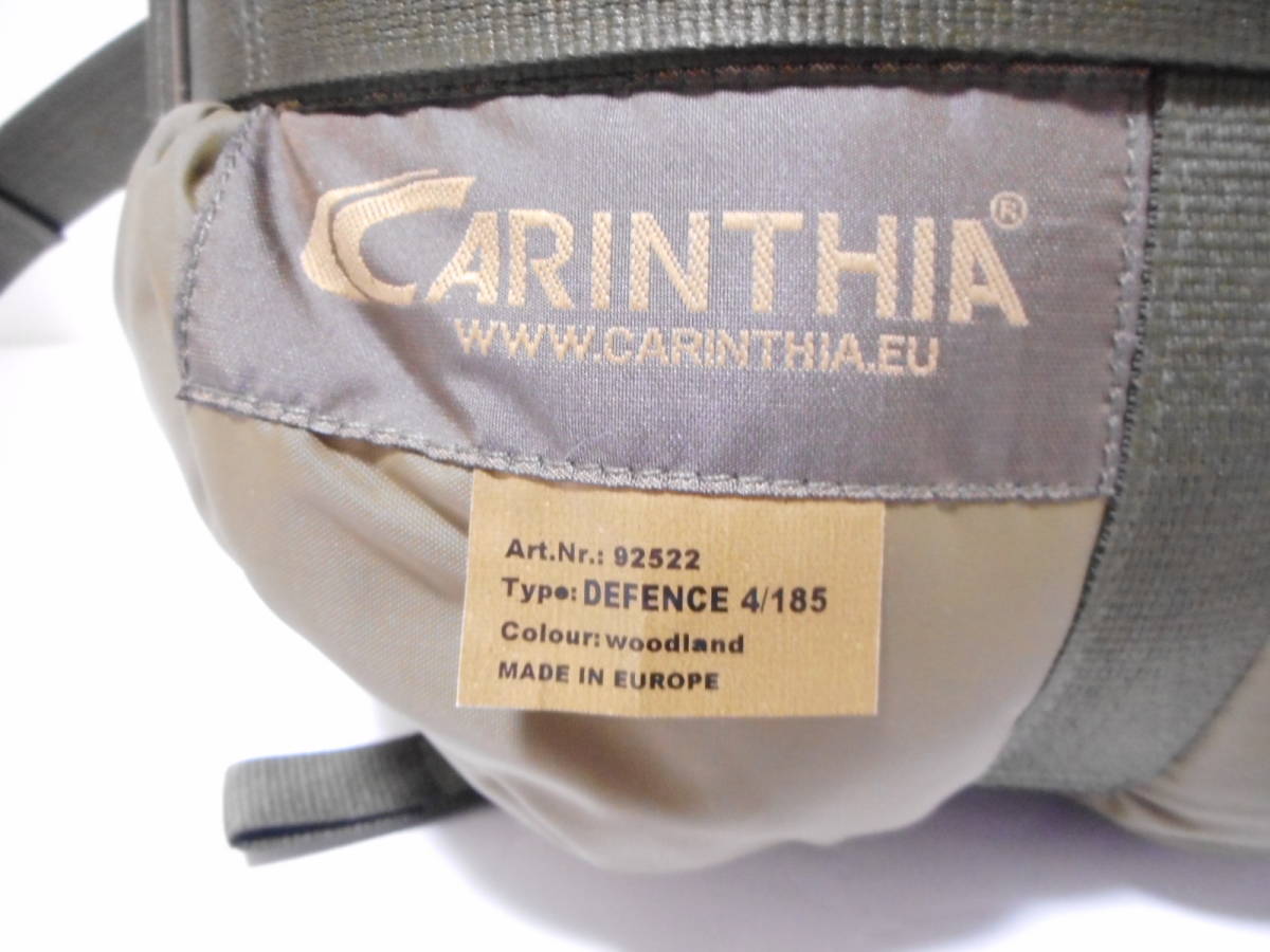 ブランドセレクト Carinthia カリンシア　ディフェンス4 寝袋　シュラフ テント/タープ