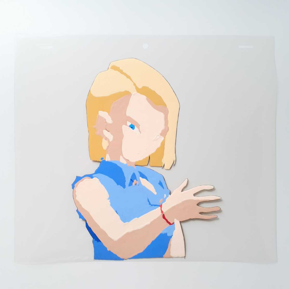 ドラゴンボール 見回す 動画 セル画 人造人間8号 - クリアファイル ドラゴンボール 見回す 動画 セル画 人造人間8号 - クリアファイル