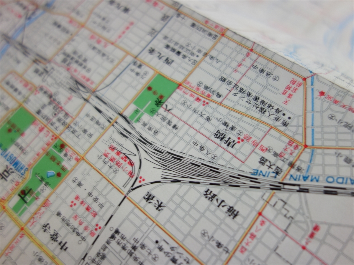 ナンバーマップ 京都市 ナンバー出版 1986年 / 地図 昭和_画像6