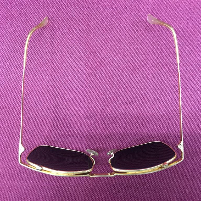 SU# Ray-Ban RayBan солнцезащитные очки B&Lboshu ром SignetⅡsig сеть 2 Gold рама Vintage gla солнечный царапина есть б/у товар 