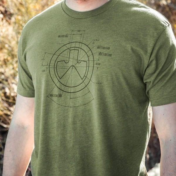 【新品☆即納】MAGPUL [T-Shirt] Engineered CVC Tシャツ Olive Drab Heather (38-40／M) 【品番：MA-MAG1118-OD-M】_画像2