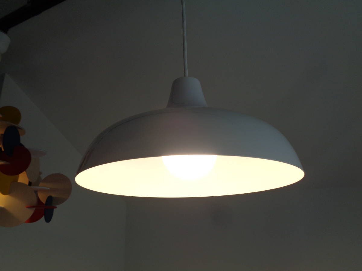 IDEE　イデー　KULU LAMP　クルランプ　　ペンダントライト　天井照明　ホワイト　/ CLASKA　無印良品　北欧_画像3